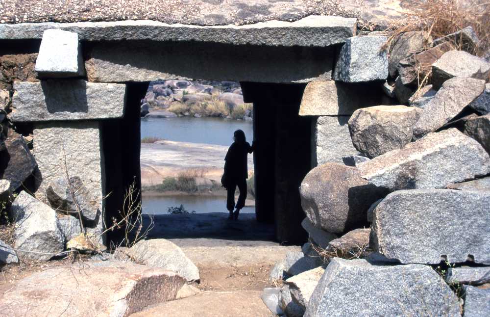Ruinenstadt Hampi, Karnataka, Indien