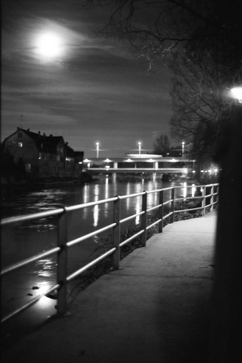 Unterer Lettensteg, Zürich Februar 1990