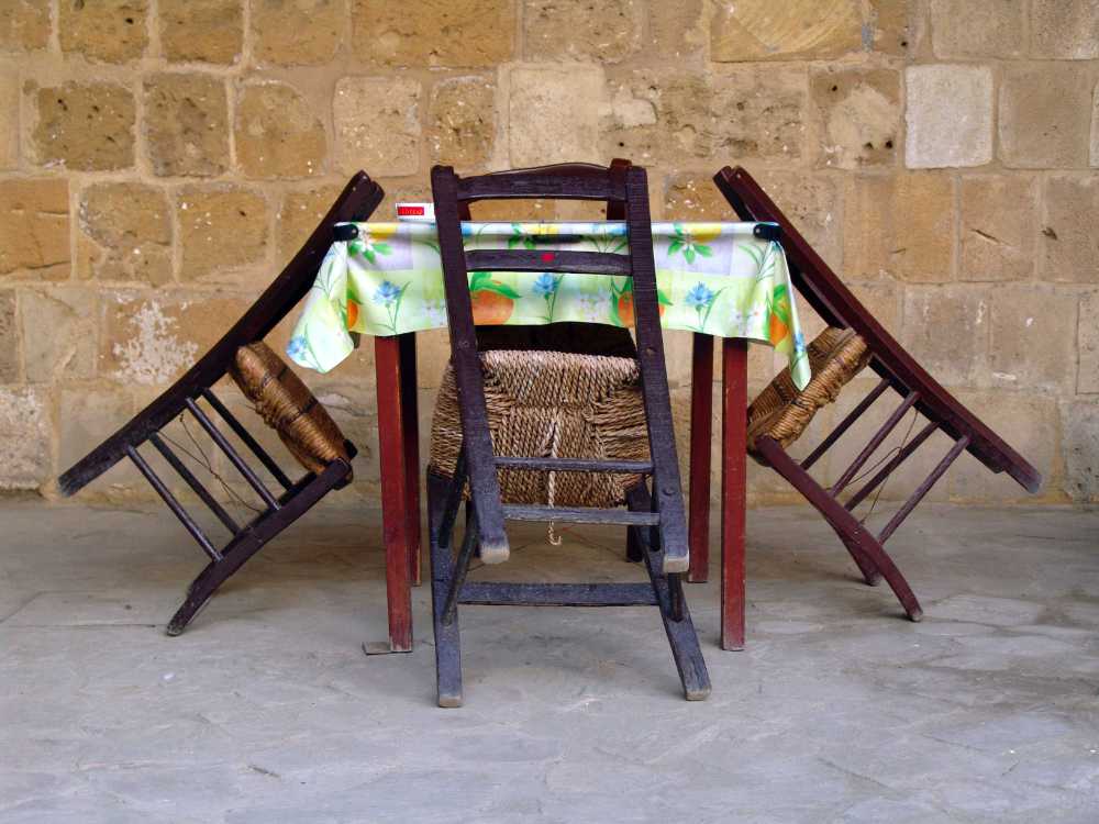 Taverne in Nikosia Zypern