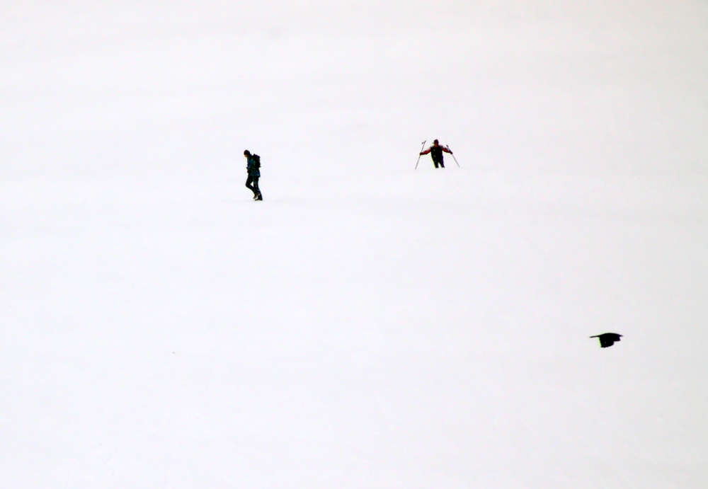 Whiteout in Engelberg